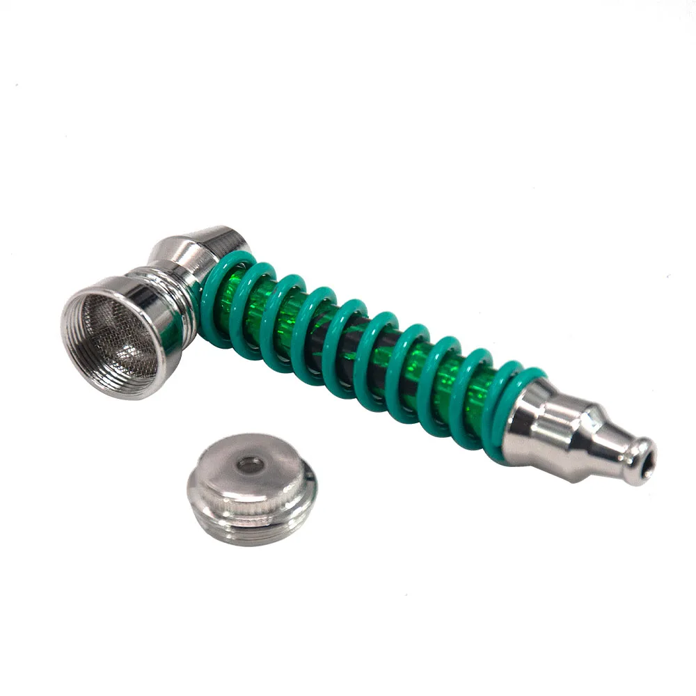 Богач собака мини металлическая курительная трубка 82 мм с металлической чашей