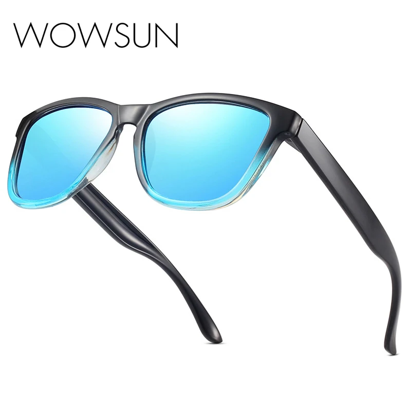 

WOWSUN Brand Designer Cat Eye Sunglasses Women Vintage Black Mirror Sun Glasses Fashion Big Frame Cool Sexy Female Oculos