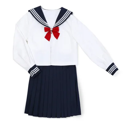 Школьная форма Jk милый Повседневный матросский костюм для девочек платье Jpanese