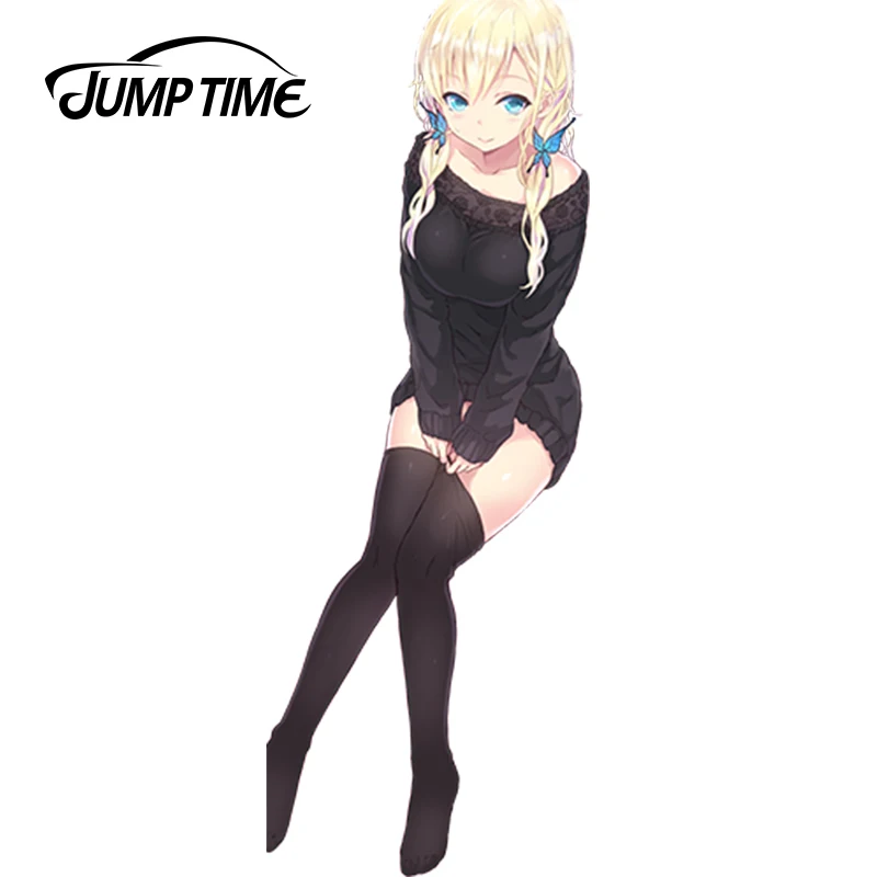 JumpTime 13 см x 4 8 3D сексуальная девушка Boku ва Tomodachi ga Sukunai аниме Водонепроницаемый окна