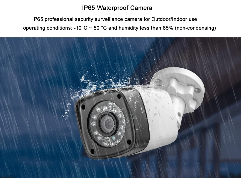FUERS 4CH 8CH 5в1 AHD DVR система видеонаблюдения 4.0MP 1520 P Водонепроницаемая камера видео система скрытого наблюдения HDMI с 1 ТБ 2 ТБ HDD DIY Набор
