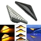 2 шт. боковой повторитель светильник Светодиодный Боковой габаритный мигалка для Ford Mondeo Mk3 автомобилей сигнала поворота светильник s индикаторная лампа для Ford Focus Mk1