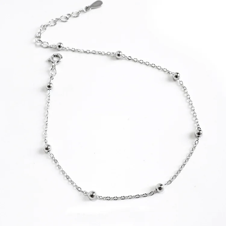 Женский простой браслет с круглыми бусинами|Браслеты-манжеты| |