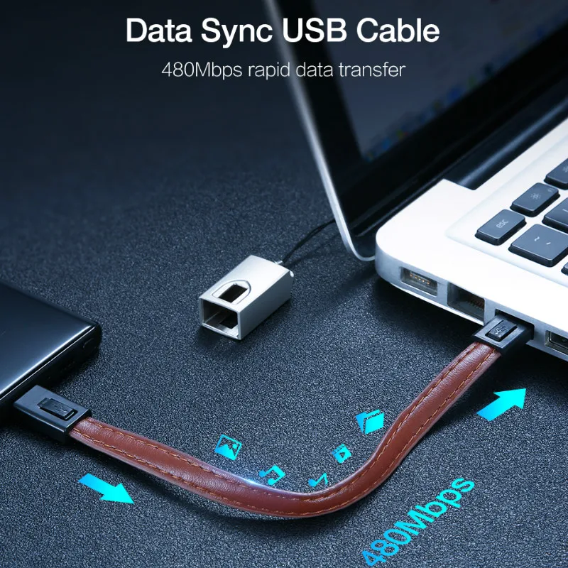 Мини USB кабель для iPhone 11 Pro Max XR 7 6S брелок Micro Type C Samsung Xiaomi провод зарядки телефона |