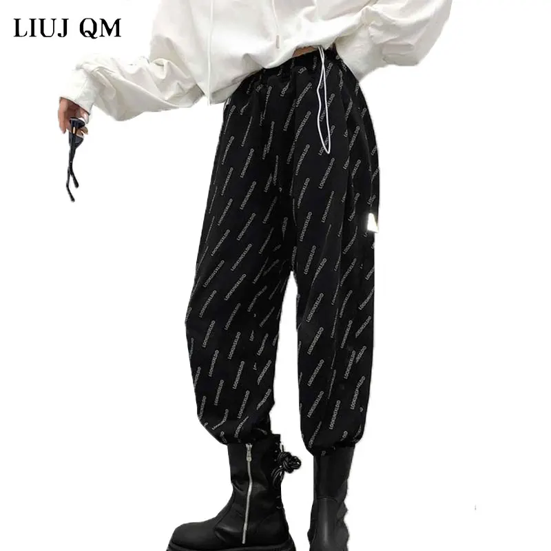 Женские брюки 2022 плюс бархатные толстые свободные штаны повседневные женские с