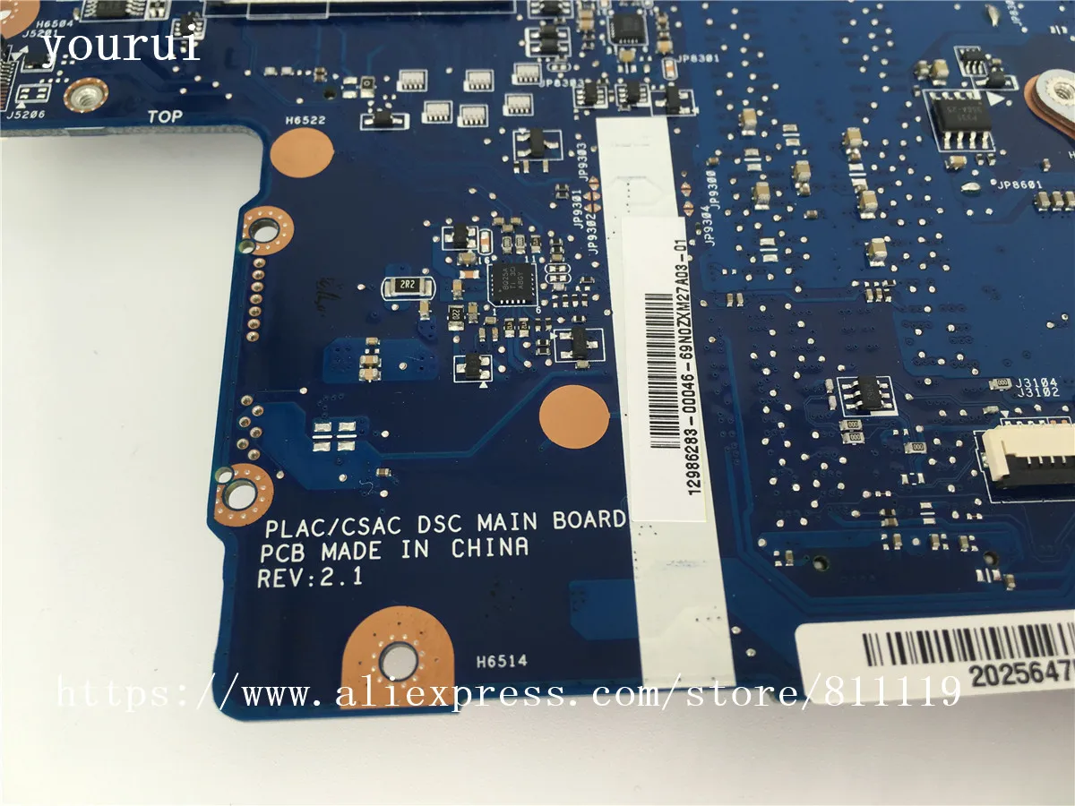 

yourui For Toshiba satellite C870 L870 C875 L875 Laptopmotherboard H000043590 Test work perfect