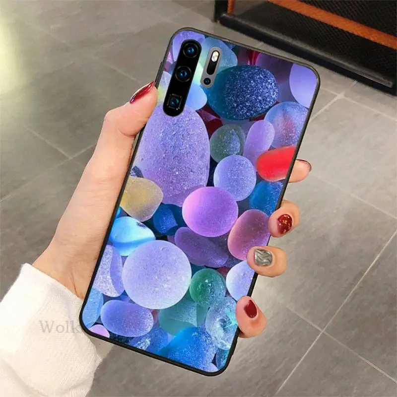 

Colorful Candies Phone Case For Huawei P10 20 30 40 lit 2017 pro SMART 2019 nax fundas cover