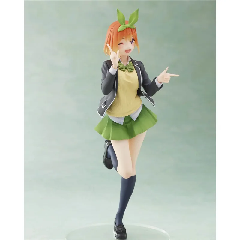 

Pre Sale Nakano Yotsuba Anime Figure The Quintessential Quintuplets Action Figure Model Toys Figurine Uniform 20Cm Model Toy New