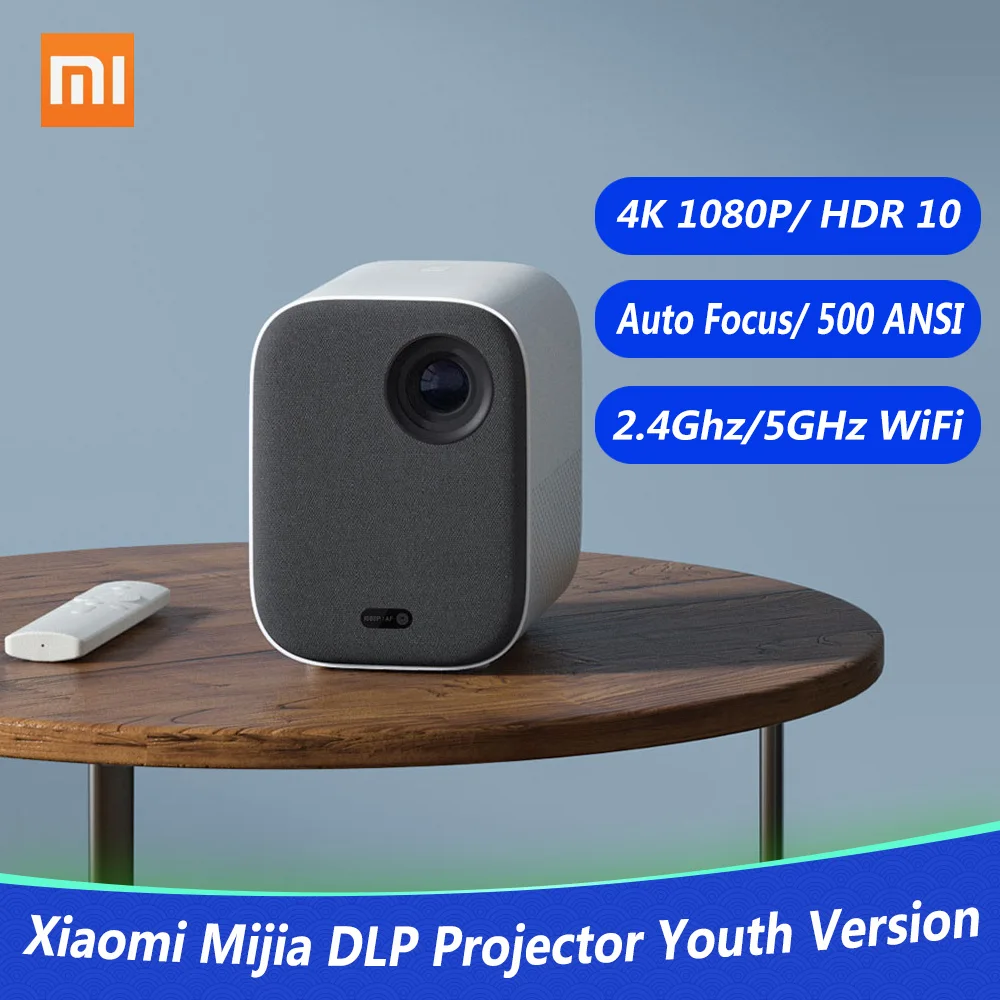 DLP проектор Xiaomi Mijia 1080P Full HD 2 + 8 Гб eMMC 500ANSI 4 ГГц|Смарт-гаджеты| |