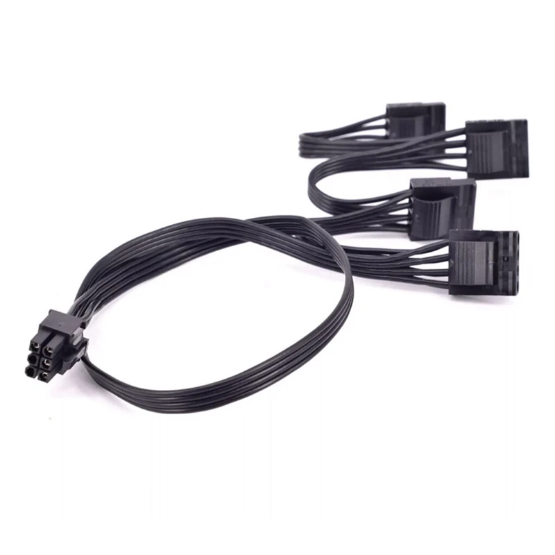 Кабель источника питания 6Pin-4 Molex модульный кабель IDE для CORSAIR RM1000X RM850X RM750X RM650X RM550X |