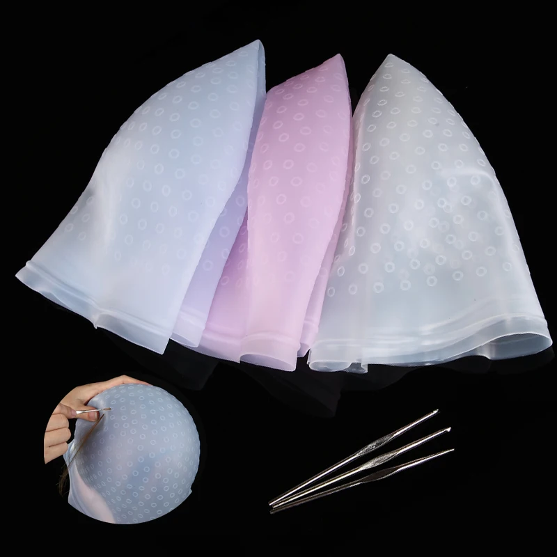 1 шт. Силиконовый колпачок для окрашивания волос с крючком | Красота и здоровье