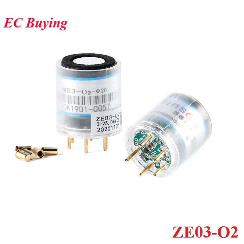 

ZE03-O2 Oxygen Sensor Module Electrochemical Gas Concentration Detection Oxygen Dioxygen ZE03 O2