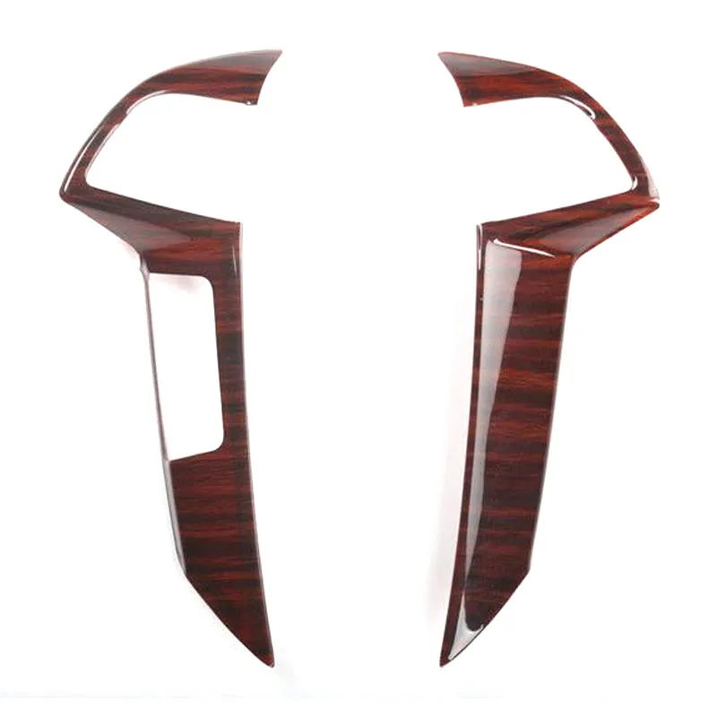 Wood Color B Для Honda Accord 8th 2008-2012 Автомобильный руль украшение ободок накладка наклейки автомобильные молдинги Стайлинг ABS - Название цвета: Wood Color B