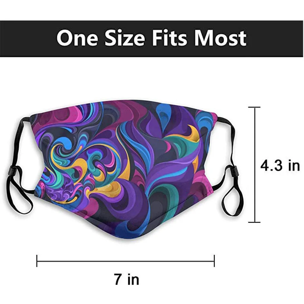 

10PC Unisex Protective Mask with Eyes Shield Mask With Clear Window Visible Mask Mascarillas Topmask Costumes Cosplay Accessorie