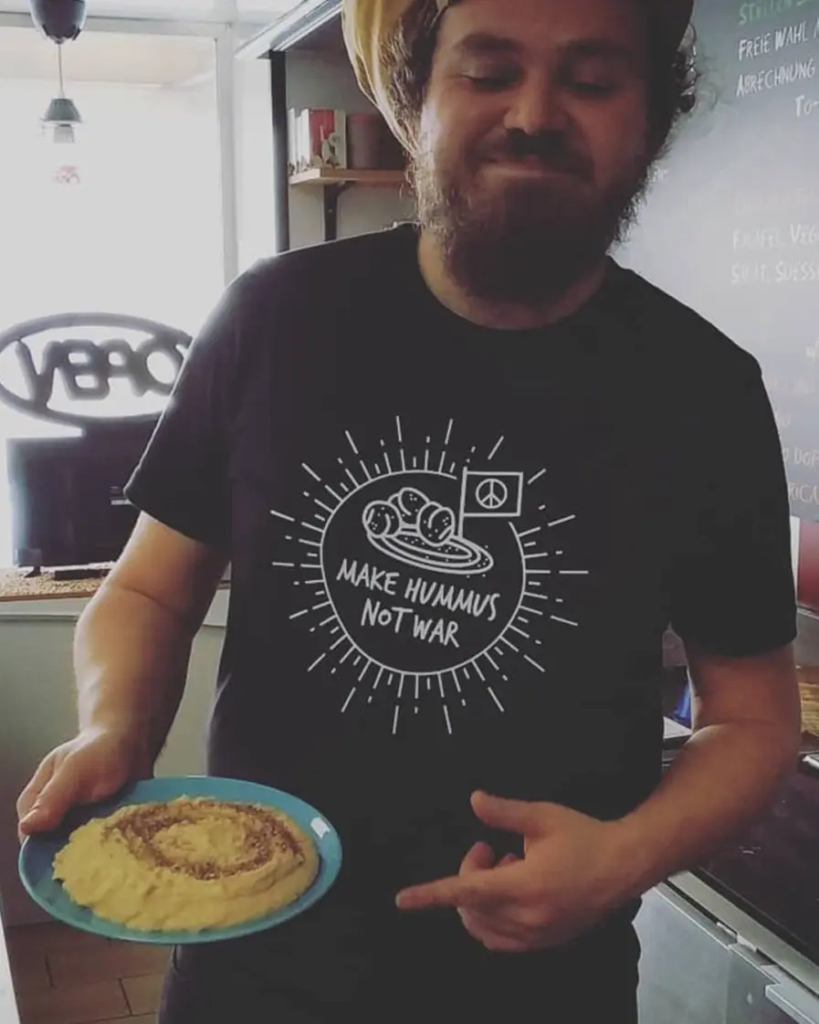 Make Hummus Not War Органическая Футболка 100% хлопок tumblr Графический Забавный гранж camisetas