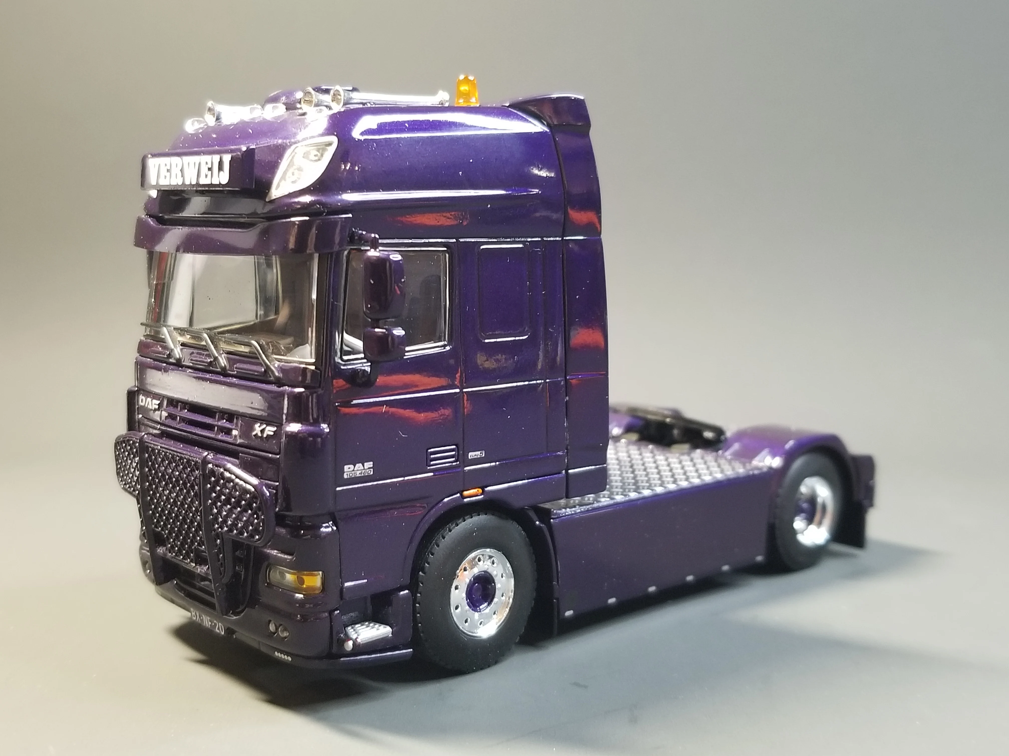 Лимитированная коллекция автомобилей WSI 1/50 Daf XF 105 SSC 4 × 2 (Verweij) 01-1641 | Игрушки и