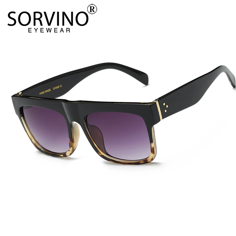 Женские квадратные солнцезащитные очки SORVINO брендовые дизайнерские в стиле