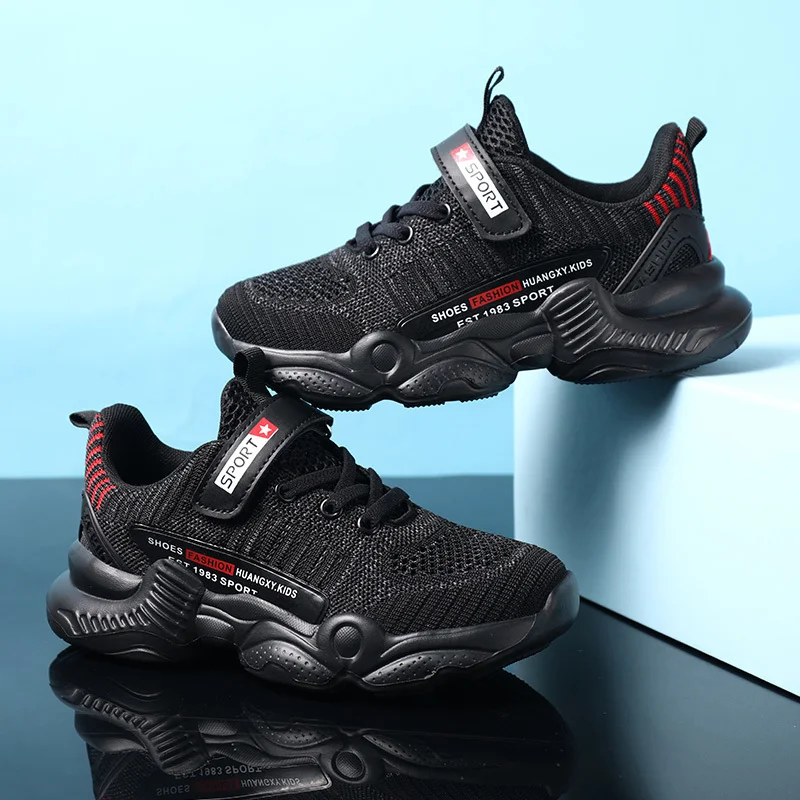 Обувь для мальчиков Детская теннисная обувь Модная повседневная спортивная