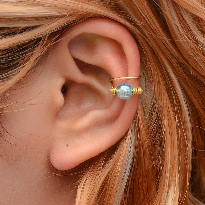 Japan and South Korea trend fashion hot fresh fresh geometric size circle exaggerated long ladies earrings factory wholesale