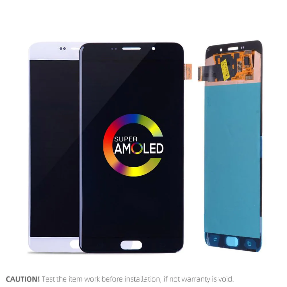 AMOLED Дисплей для SAMSUNG Galaxy A9 Pro A910 A9100 LCD в сборе с тачскрином Оригинал 6.0&quot черный