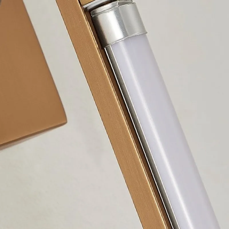 Простой Регулируемый вращающийся светодиодный настенный светильник