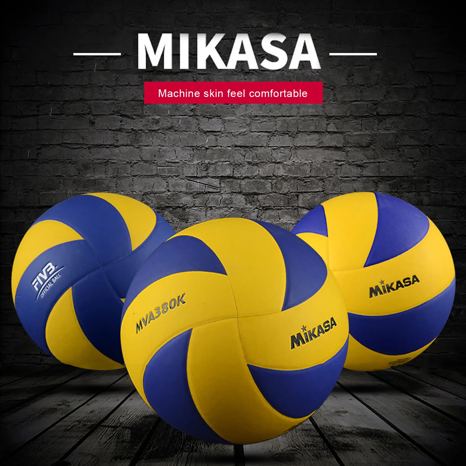 

Оригинальный Волейбольный мяч Mikasa MVA380KFIVB, Официальный игровой мяч для профессиональных тренировок, официальная версия