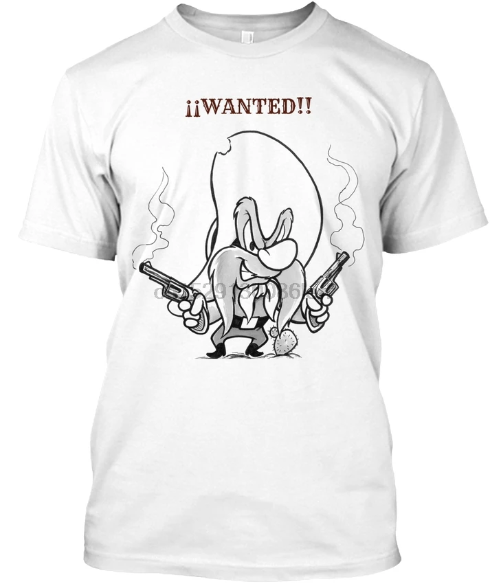 Популярная футболка Yosemite Sam с надписью | Мужская одежда