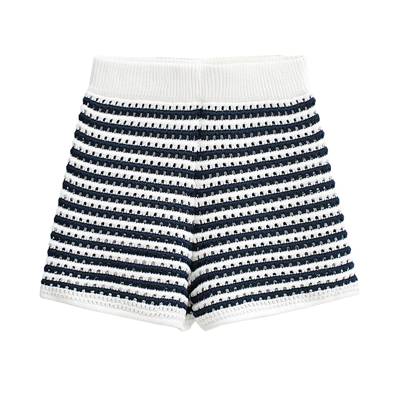 

JC·KILIG 2021 Striped Hollow Out Shorts S3195