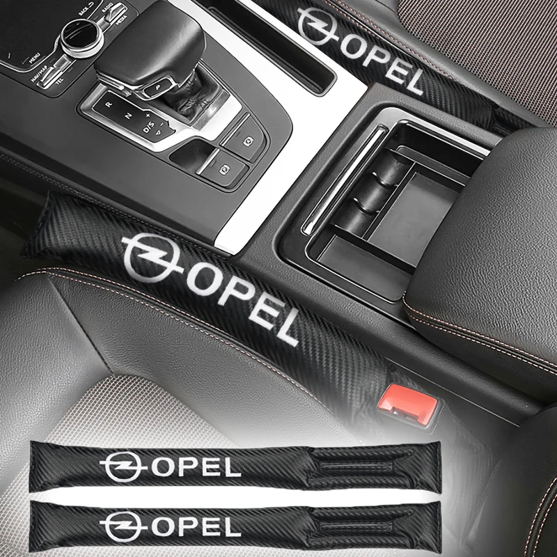 

Car Styling Seat Gap Plug Leakproof Padding Auto Logo Seat Gap Filler For Opel Astra H G J K Insignia Mokka Zafira Corsa Vectra