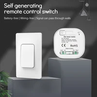 wireless remote control panel switch us self powered remote control switch rf433 controller free wiring and free stickers