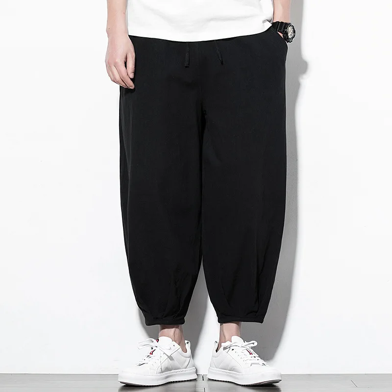 2019 Летние повседневные свободные штаны с широкими штанинами прямые спортивные