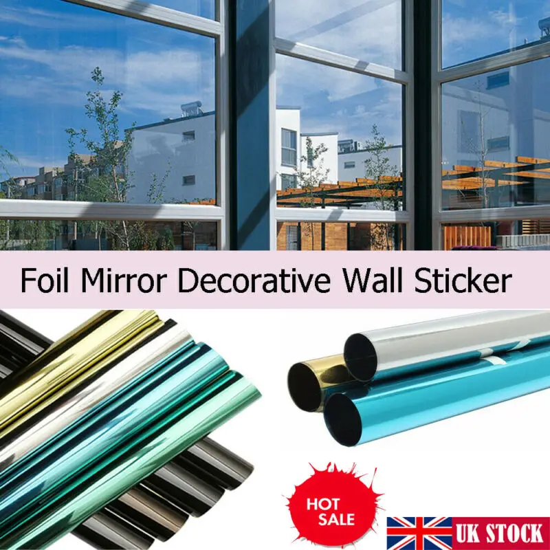 Новое поступление красочное окно оттенок один способ зеркальная пленка УФ