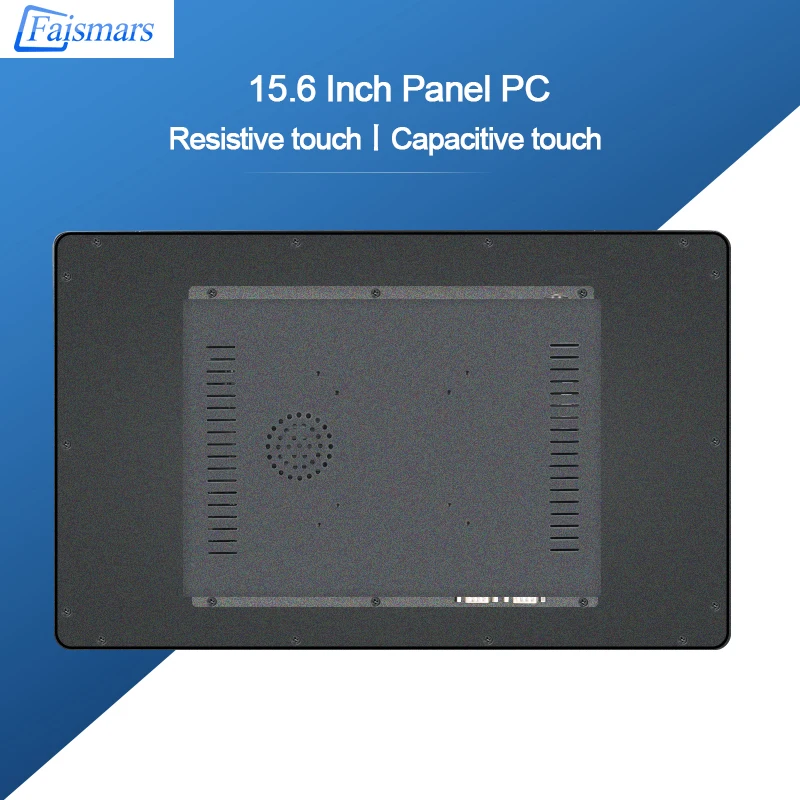 

15.6 Inch Industrial Desktop All In One PC Computer With I7 8th 8565U Capacitive/Resistance Touch Screen Buckles Mount Panel PC
