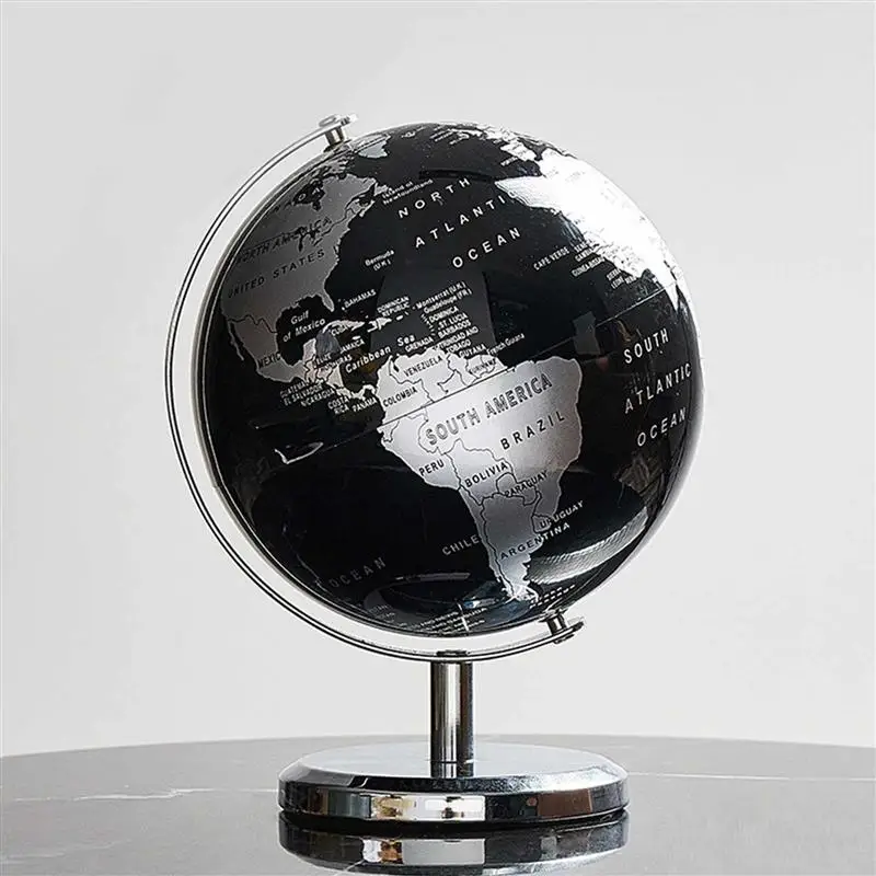 Глобус креативный домашний Декор Аксессуары вращающийся глобус с подставкой