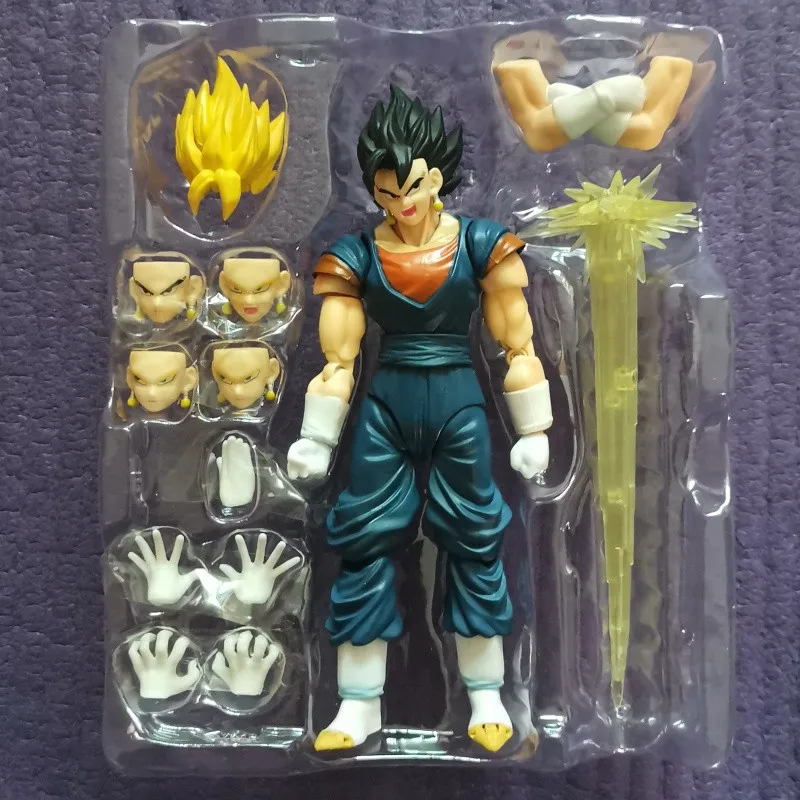 Shf вегетто Фигурки игрушки Аниме Драконий жемчуг будущие Плавки Черный Гоку