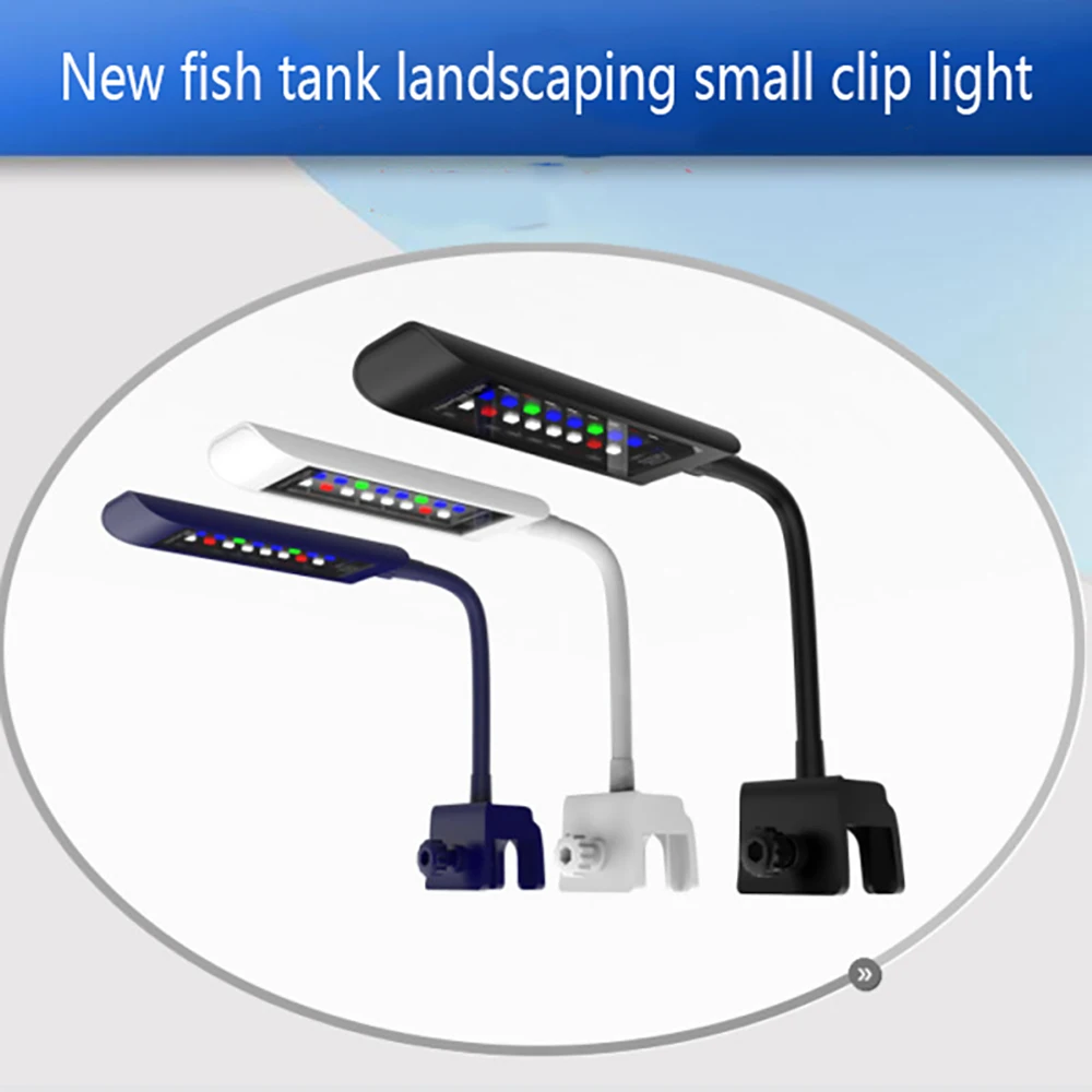 30/45CM WRGB Aquarium Light with Timer Waterproof Fish Tank Light Underwater LED Lamp Aquariums Decor Lighting Planted
