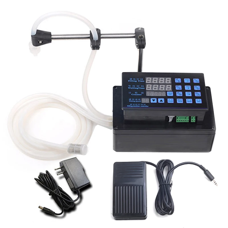 

Liquid Filling Machine 1~1500mL Digital Control Filler Machine Drink Perfume Juice Milk Olive Oil Alcohol Water Filling Machine
