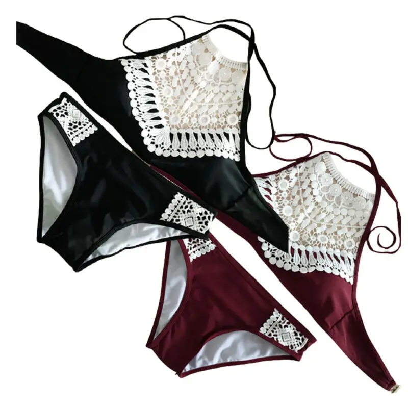 

Комплект бикини, женский купальник, пляжная одежда, бюстгальтер, трусы, купальный костюм с открытой спиной, купальный костюм, женский купаль...