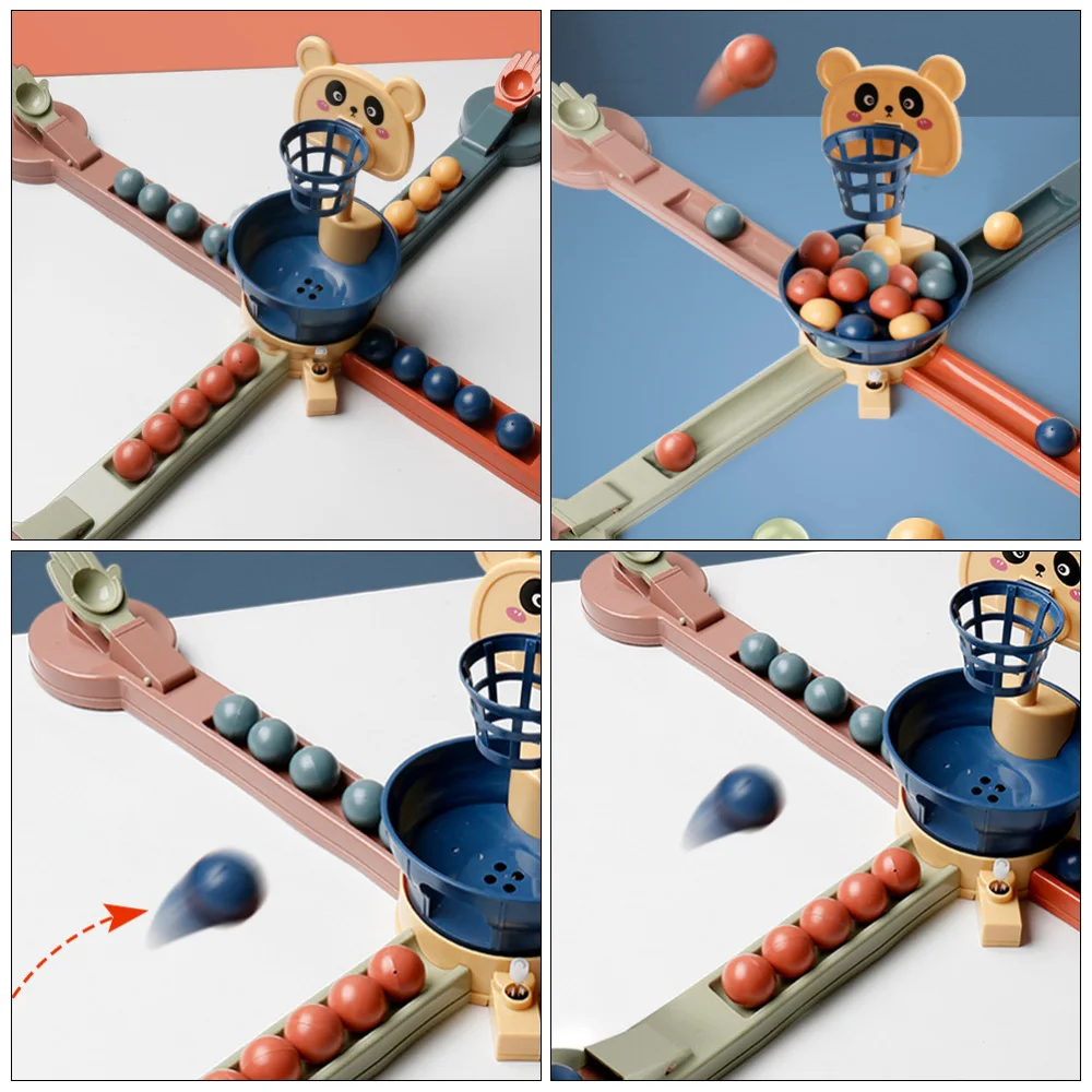 

1 Set Kids Basketball Game Basketball Shooting Desktop Basketball
