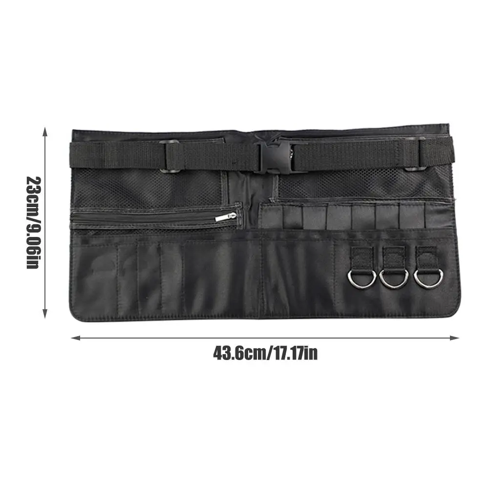 Профессиональная сумка для кистей макияжа с ремнем художника косметический