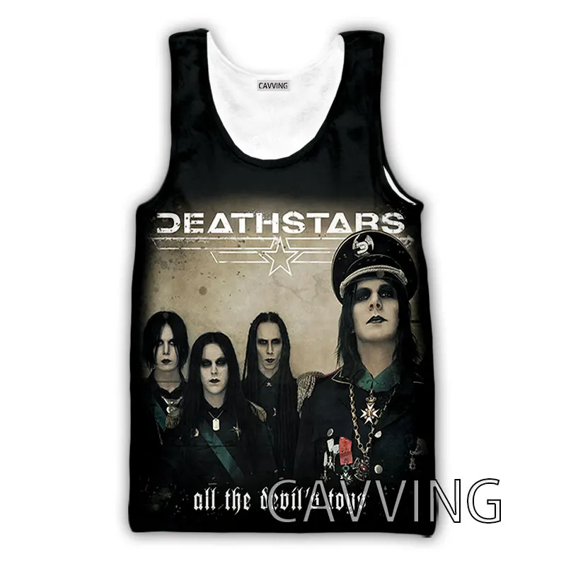 Майка мужская с 3D-принтом DEATHSTARS жилет в стиле Харадзюку летняя майка уличная