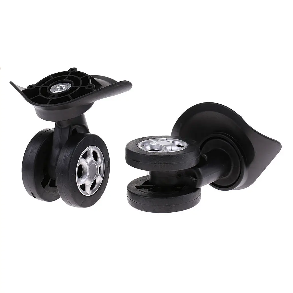 

2Piece/Set 360 Rotating Flexible Universal Swivel Wheels Lightweight Dual Roller