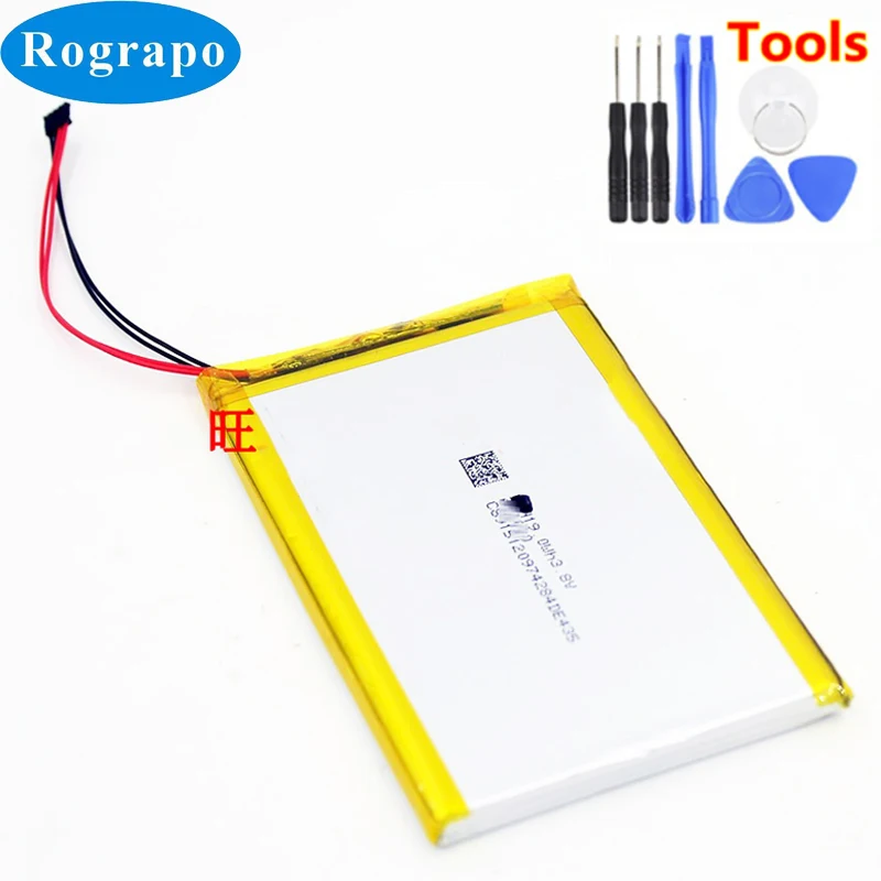 

New 3.8V Li-Ploymer Replacement Battery For Cayin N6 Accumulator Batterie 4-wire Plug+tools