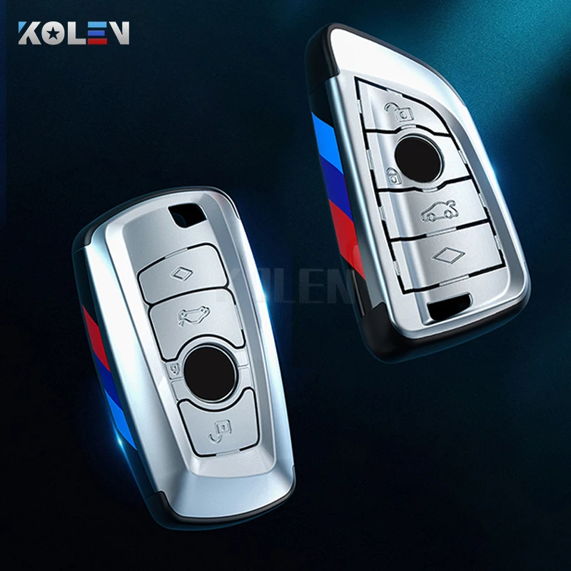 PC Car Remote Key Case Cover Shell Fob For BMW X1 X3 X4 X X6 F15 F16 G30 E34 E60 E36 E90 1 3 5 7 Series F20 F30 118i 218i 320i