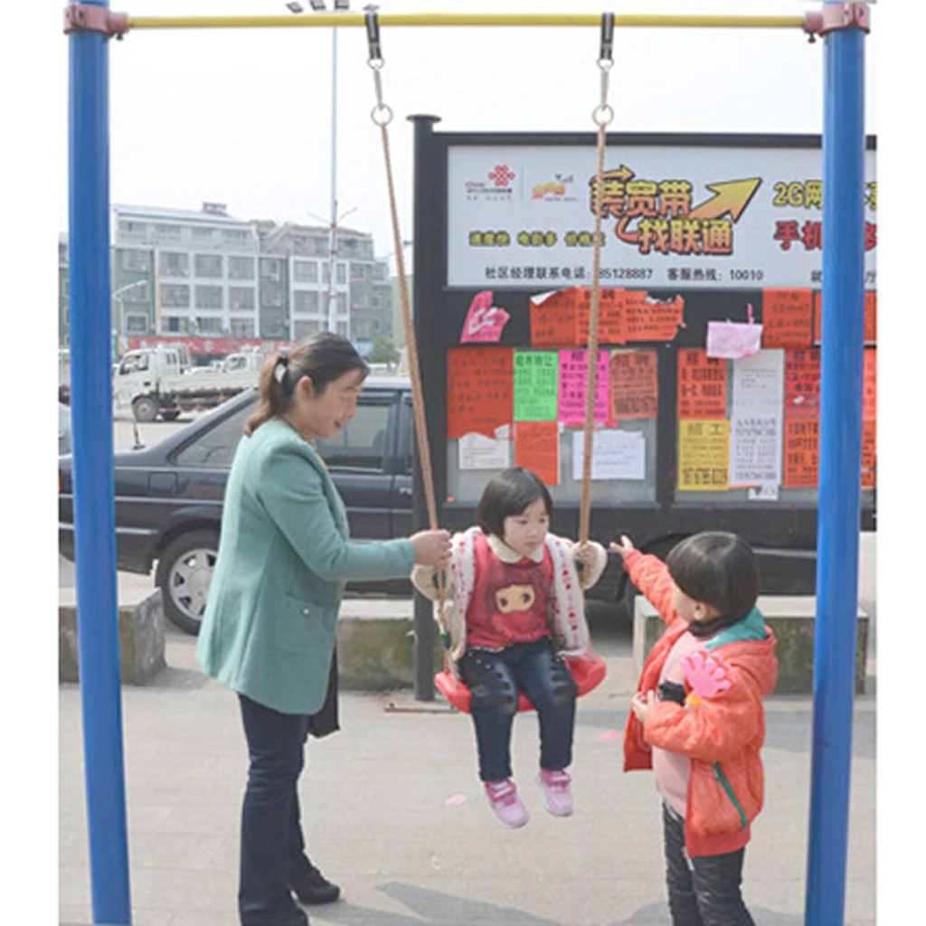 Набор садовых качелей сиденье/веревка/подвесной ремень/Соединитель/Детские и