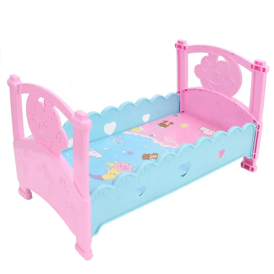 Мини симпатичная модельная кукла принцесса кровать кроватки аксессуары для