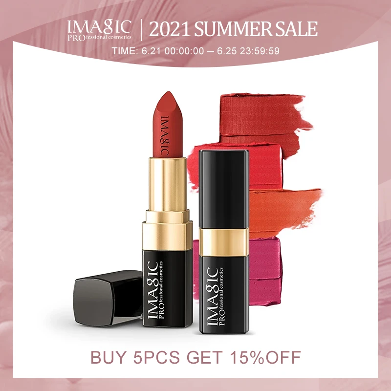 IMAGIC помада Увлажняющая губная гладкая долговечная Косметическая Помада