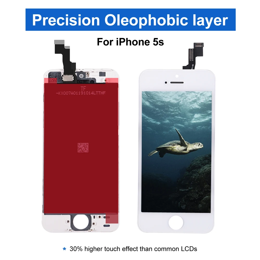 Сменный сенсорный ЖК экран для iPhone 5 дигитайзер в сборе 5c без битых пикселей