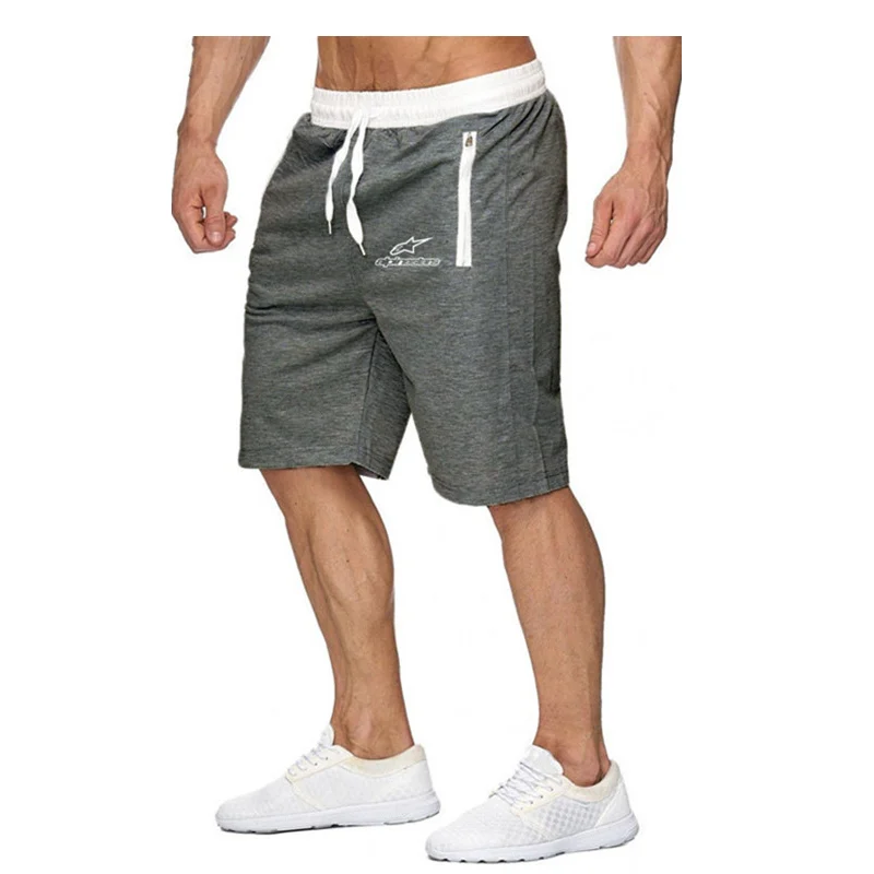 

Alpinestar-pantalones cortos deportivos para hombre y mujer, Shorts de verano para adelgazar, fitness, Playa