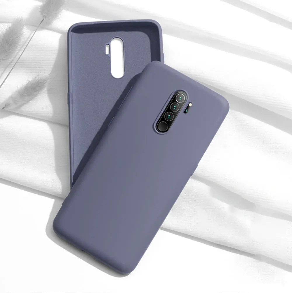 10 шт. жидкий силиконовый чехол для Xiaomi Redmi 7 7A 6 6A K20 Pro Go Note 8 7 Pro мягкий тонкий чехол для телефона яркие цвета задние чехлы